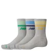 Calcetines EVERYDAY STRIPE MIDCALF 3 PACK | New Balance Sale