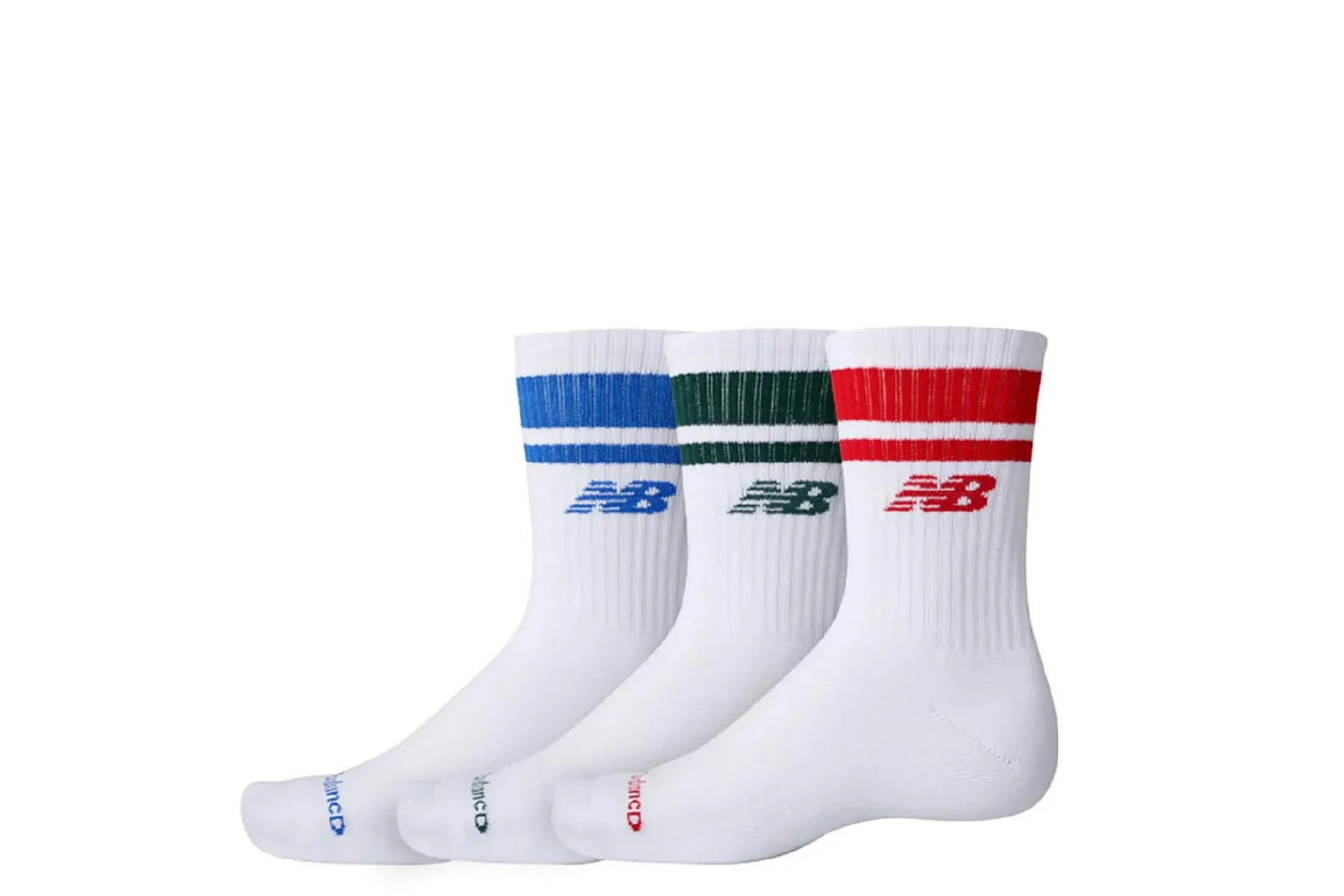 Calcetines EVERYDAY STRIPE MIDCALF 3 PACK | New Balance Discount