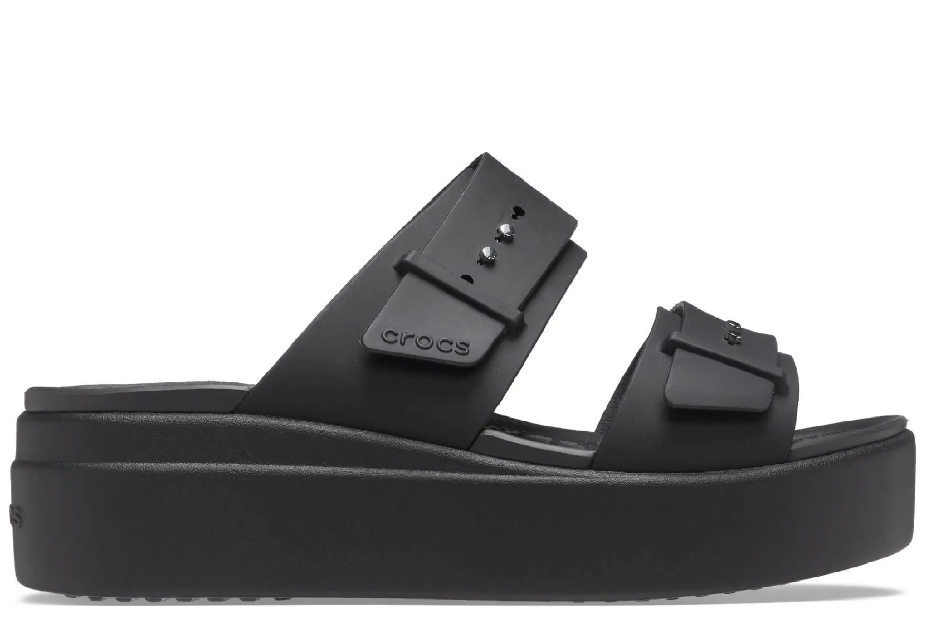 Sandalias de cuña BROOKLYN BUCKLE LOW WEDGE W | Crocs Outlet