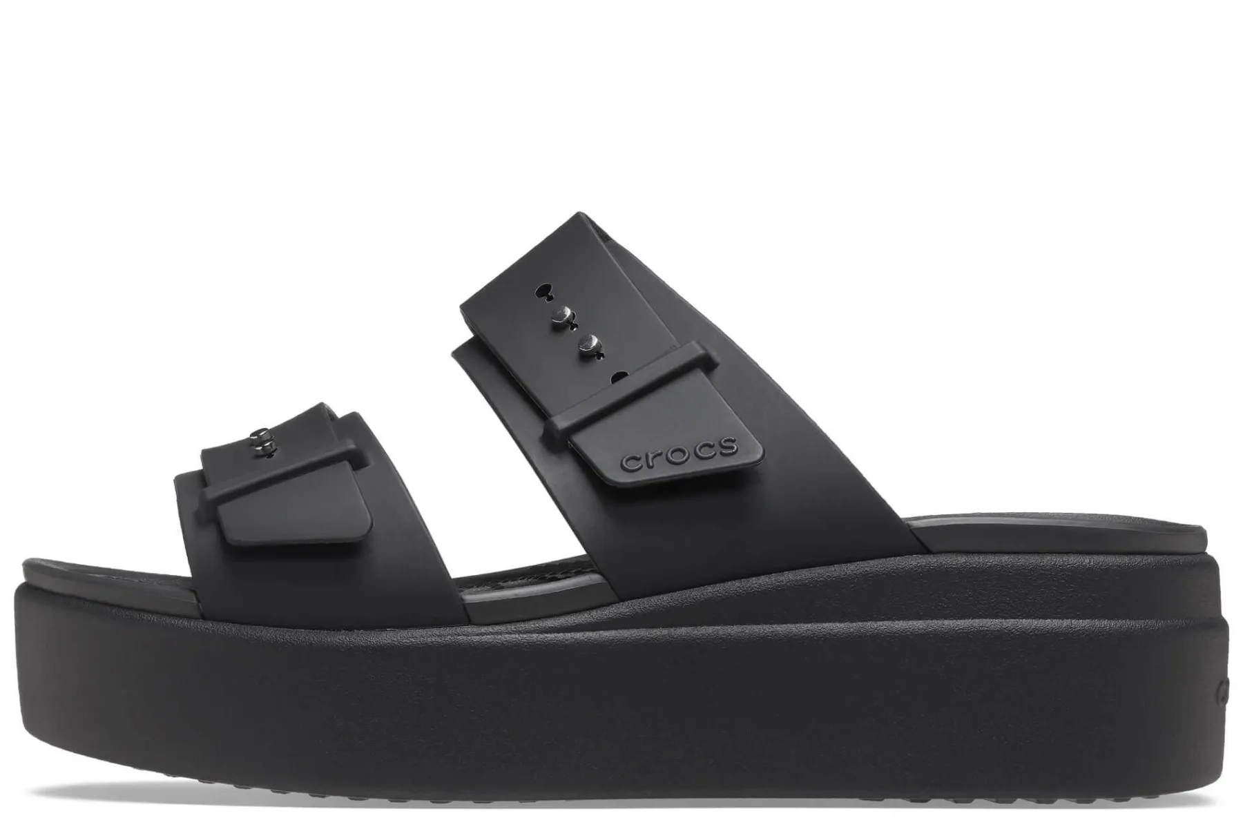 Sandalias de cuña BROOKLYN BUCKLE LOW WEDGE W | Crocs Outlet