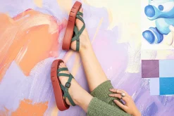 Sandalias de plataforma MALAGA | Art Outlet