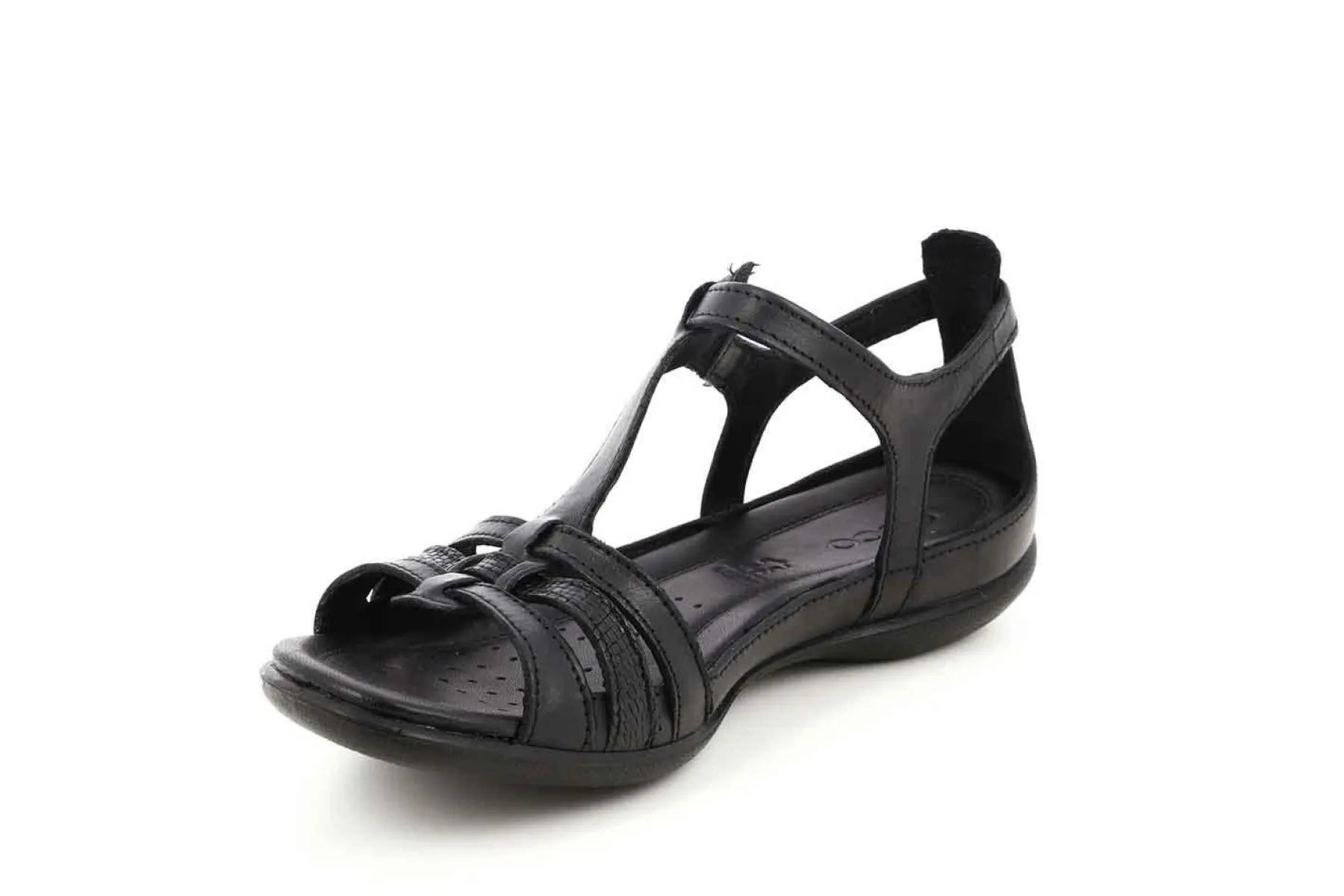Sandalias planas 240873/53859 BLACK | Ecco Clearance