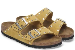 Sandalias planas ARIZONA RIVET BORDER - Narrow | Birkenstock Best