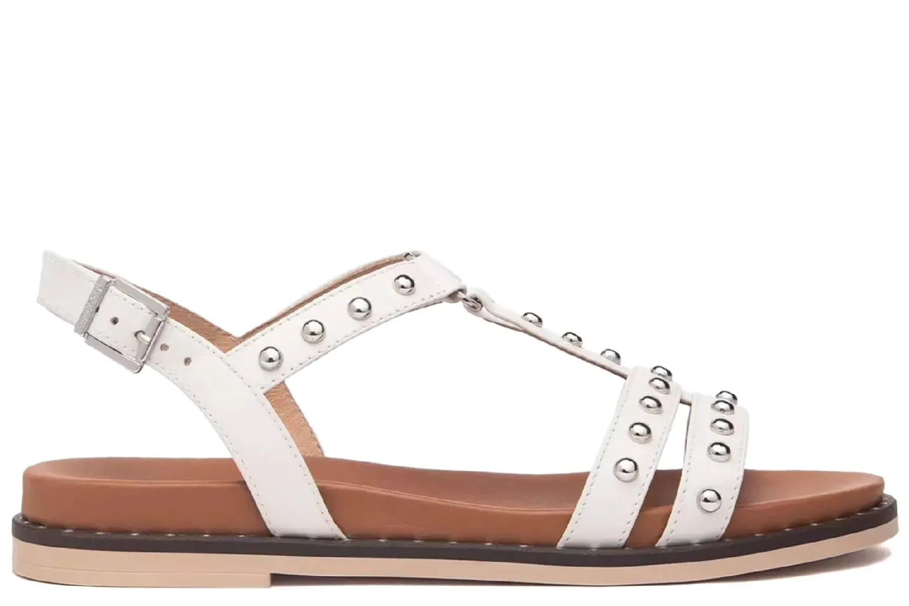 Sandalias planas E513480D | Nerogiardini Hot