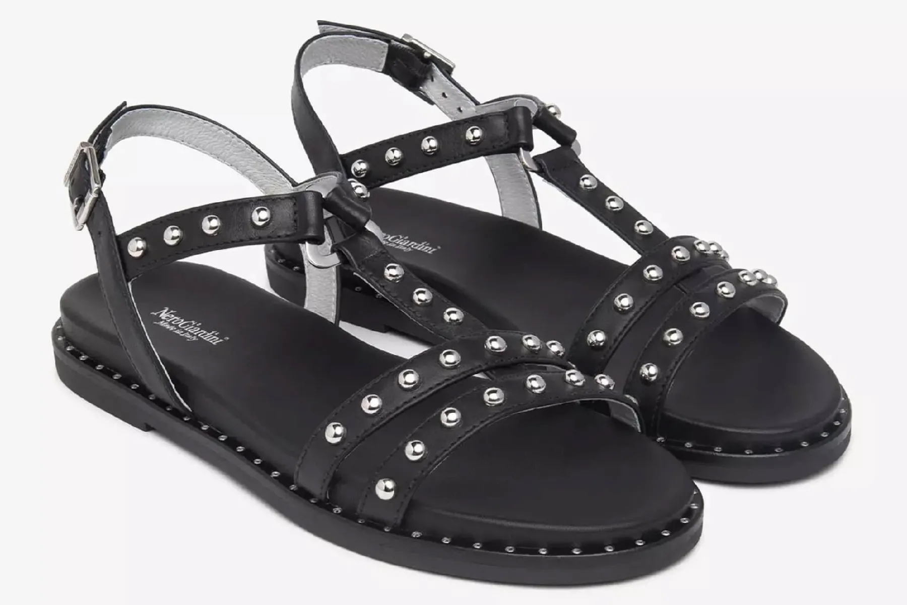 Sandalias planas E513480D | Nerogiardini Online